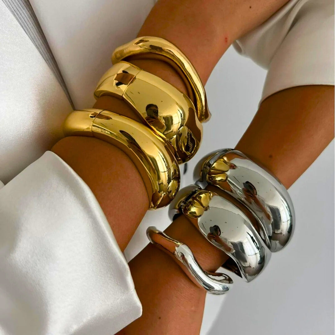 DIEZI Vintage-armband | Set om 3