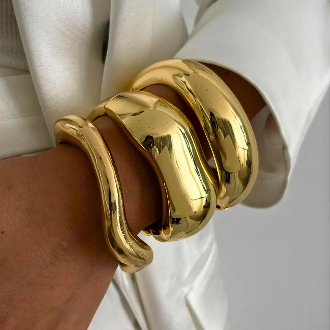 DIEZI Vintage-armband | Set om 3