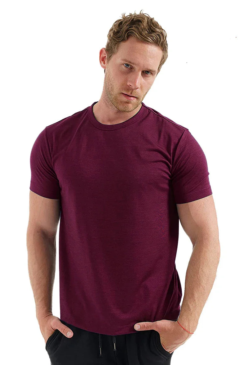 Merino Wool Komfort T-Shirt Herren