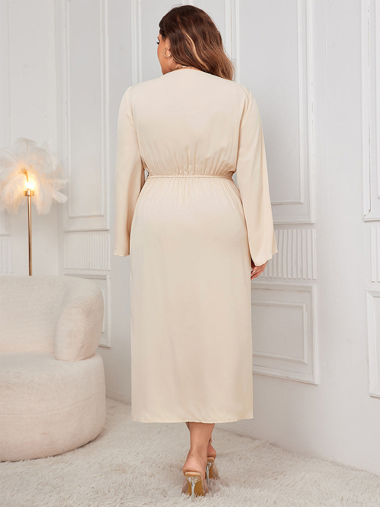 Elegantes Wickelkleid mit Twisted-Front