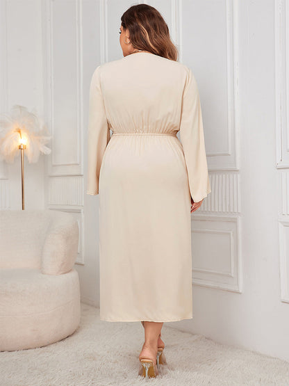 Elegantes Wickelkleid mit Twisted-Front