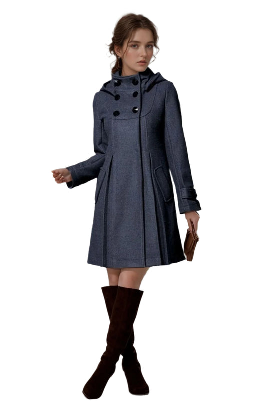 Amalia Eleganter Mantelkleid by Joyelle.de