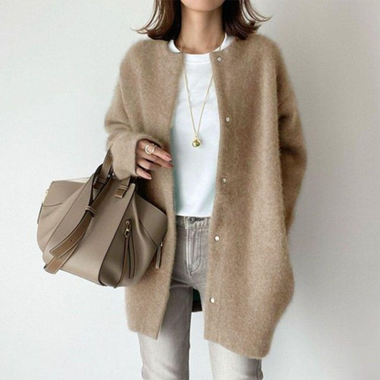 Anna | Eleganter Strickmantel