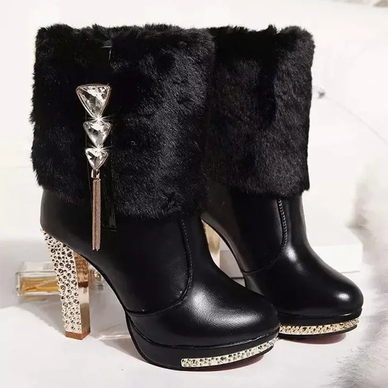 Monroe | Vinterstövlar med strass